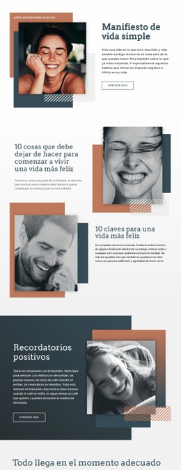 Diseño De Sitio Web Multipropósito Para Luz De Vida Simple