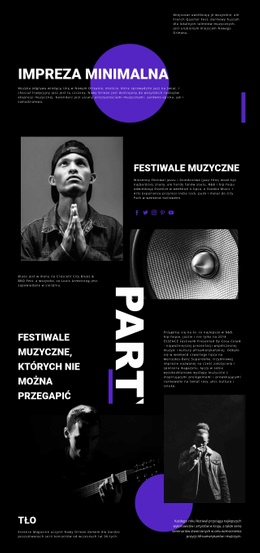 Najbardziej Kreatywny Motyw WordPress Dla Festiwal Muzyczny