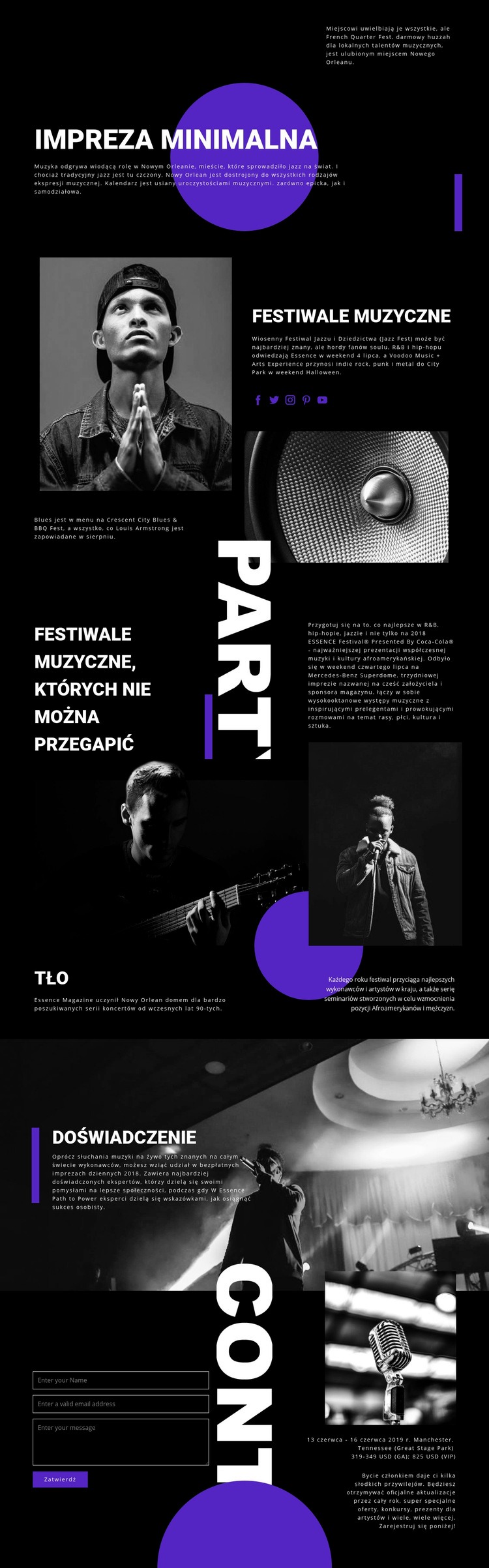 Festiwal Muzyczny Wstęp