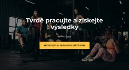 Tvrdě Trénujeme – Stažení Šablony HTML