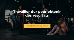 Nous Nous Entraînons Dur - Conception De Sites Web