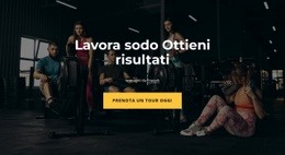 Ci Alleniamo Duramente - Progettazione Di Siti Web