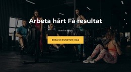 Vi Tränar Hårt - Bootstrap-Mall