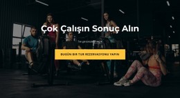 Sıkı Çalışıyoruz Ücretsiz Web Sitesi