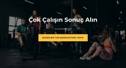 Sıkı Çalışıyoruz - Web Sitesi Tasarımı