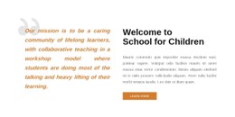 Quote And Text Landing Page Template