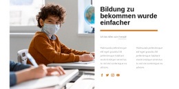 Bildung Zu Bekommen Wurde Einfacher - Zielseiten-Designer