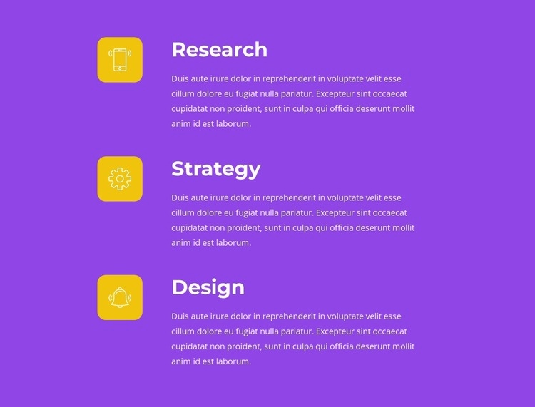 From design to launch Elementor Template Alternative