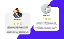 Deux Nouvelles Critiques Modèle CSS