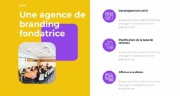 HTML5 Réactif Pour Créateur D'Entreprise De Commercialisation