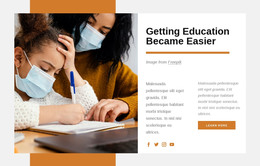 Education Is The Passport To The Future - HTML Template Download