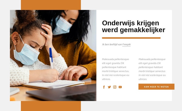 Onderwijs is het paspoort naar de toekomst Bestemmingspagina