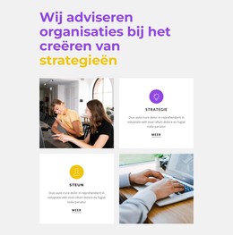 Responsieve HTML Voor Organisatie Van Evenementen