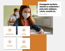 Makieta Witryny Premium Dla Najlepsza Ścieżka Edukacyjna