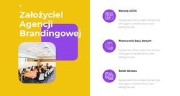 Twórca Firmy Marketingowej - Profesjonalny Szablon Strony Internetowej