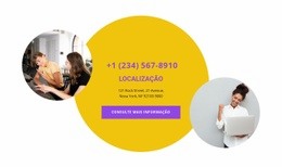 Solicitar Uma Chamada De Volta - Design Profissional Personalizável