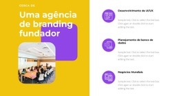 Modelo On-Line Gratuito Para Criador Da Empresa De Marketing