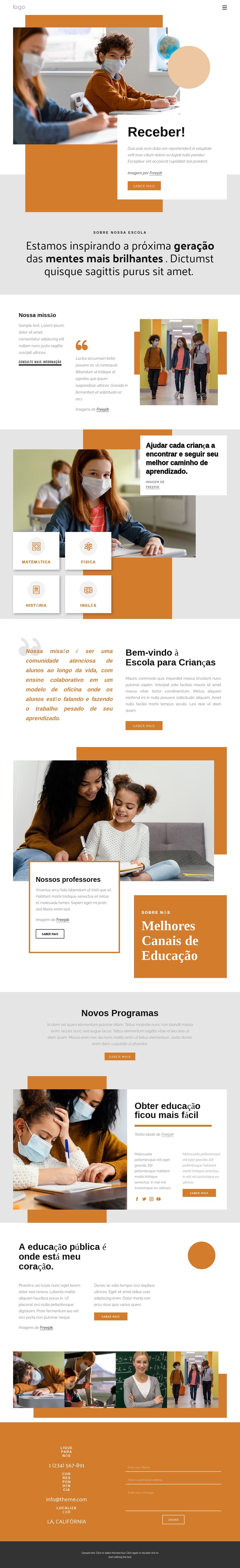 Escola primaria Template CSS