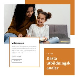 Utbildning Är Ditt Livs Plattform - Mall För Webbplatsbyggare