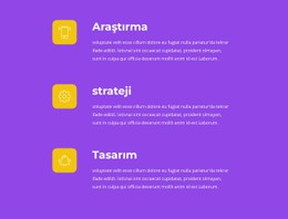 Tasarımdan Lansmana CSS Şablonu