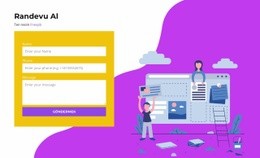 Form Aracılığıyla Rezervasyon Yapın - Builder HTML