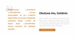 Alıntı Ve Metin Şablon