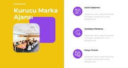 Pazarlama Şirketi Yaratıcısı - Modern WordPress Teması