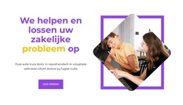 Hoe Te Winnen - Sjabloon Voor Websitebouwer