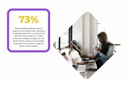 We Houden Rekening Met Percentages - Gratis Sjabloon