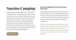 El Mejor Camping De Estados Unidos - Diseño Responsivo