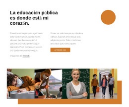 Educacion Publica - Página De Destino Personalizada