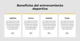 Beneficios Del Entrenamiento Deportivo - Tema Exclusivo De WordPress