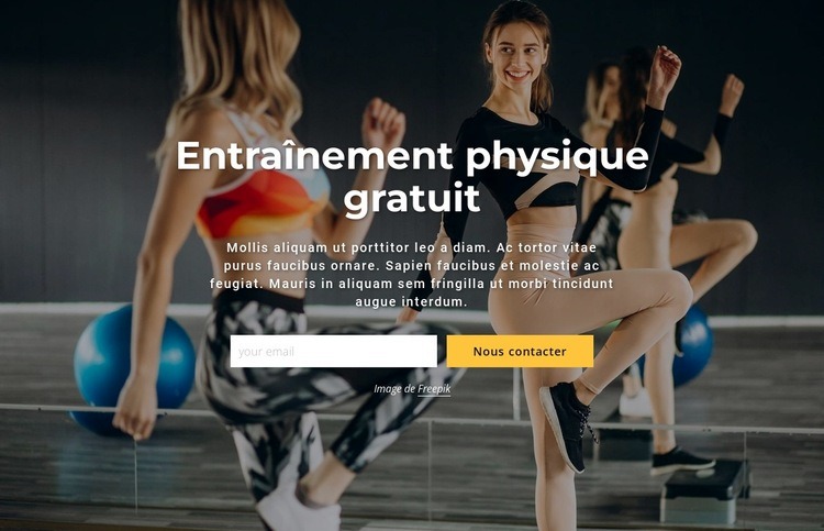 Formation gratuite Maquette de site Web