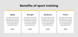 Benefits Of Sport Training