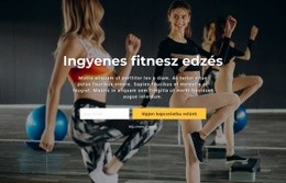 Ingyenes Képzés - Egyszerű Webhelysablon