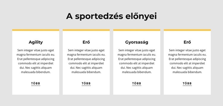 A sportedzés előnyei Weboldal tervezés
