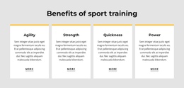 Benefits Of Sport Training
