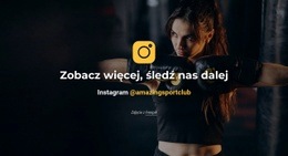 Obserwuj Nas Na Instagramie - Inspiracje Do Projektowania Stron Internetowych