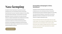 Najlepszy Kemping W Stanach Zjednoczonych - Profesjonalny Szablon Joomla