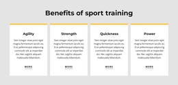 Benefits Of Sport Training