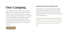 The Best Camping In The United States - Free Template