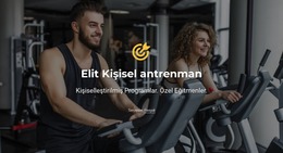 Elit Kişisel Eğitim Html Şablonu