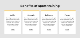 Benefits Of Sport Training