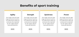 Benefits Of Sport Training