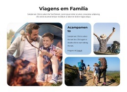 Viagens Em Família - HTML Ide