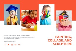 Painting, Collage And Sculpture Free Web