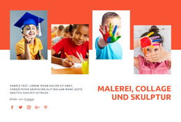 Malerei, Collage Und Skulptur