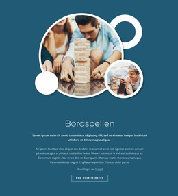 Bordspellen - Joomla E-Commercesjabloon