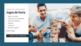 Jogos De Festa - Construtor De Sites Criativos E Multifuncionais