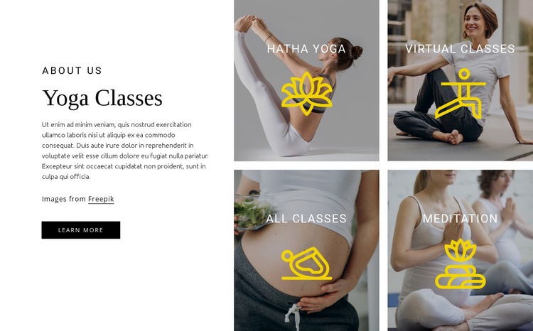 We help develop core strength Wix Template Alternative